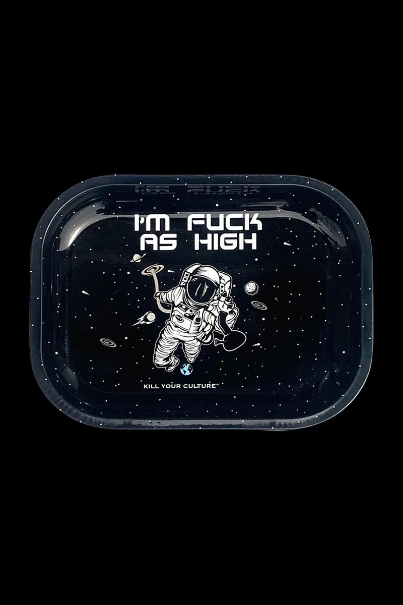 Kill Your Culture 'F*** As High' Rolling Tray 1