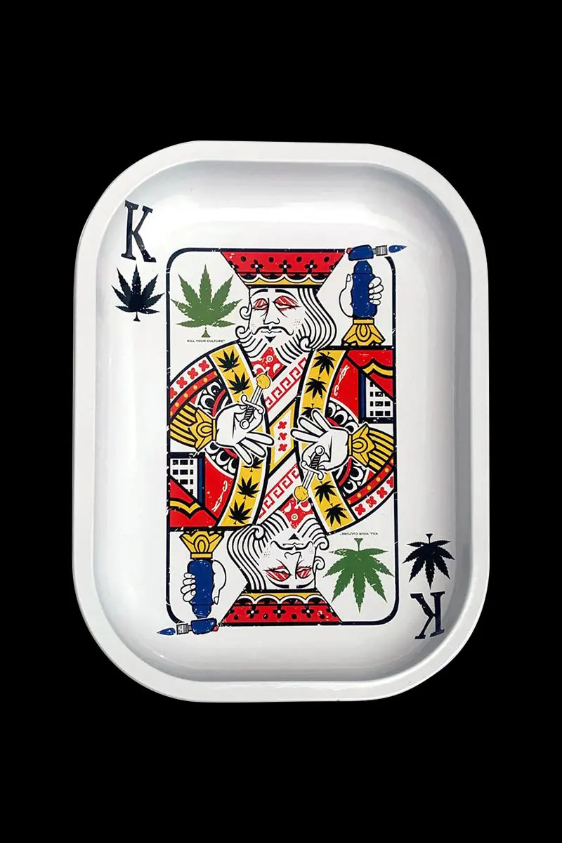 Kill Your Culture King Of Concentrates Rolling Tray – Bold Graphic Design 1