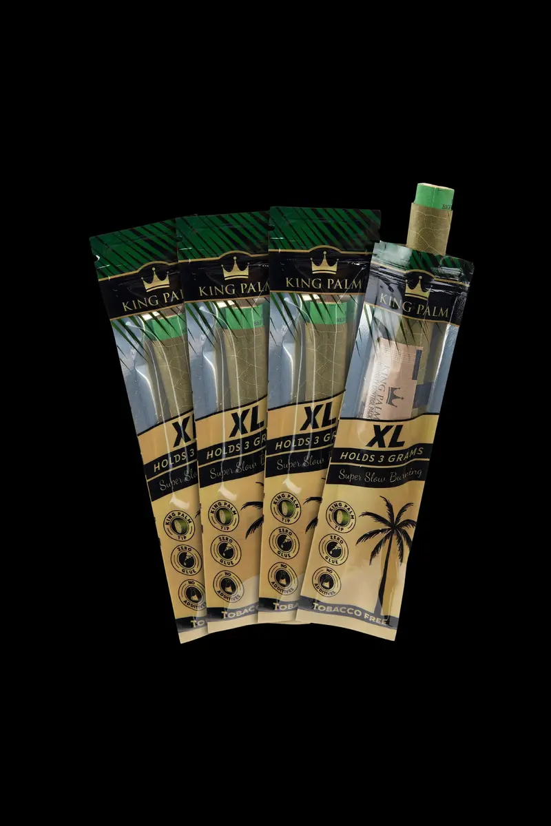 King Palm King Xl Natural Palm Leaf Pre-Rolls (4 Total) 1