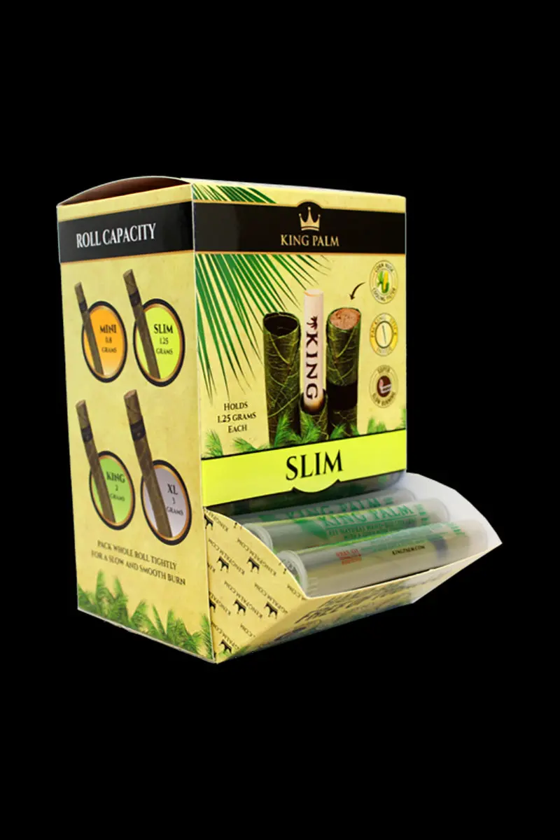 King Palm Slim Pre-Roll Wraps – Organic, All-Natural Hemp Rolling Papers 1