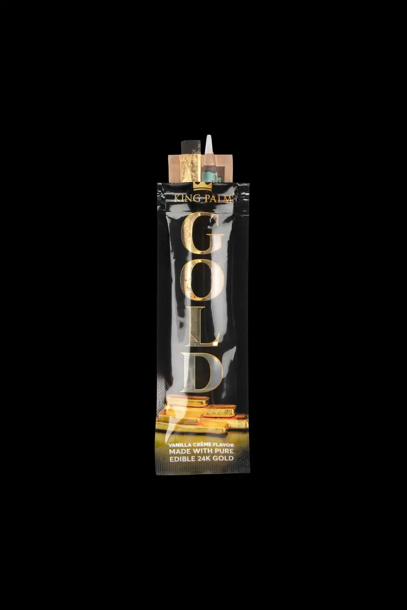 King Palm Vanilla Gold Mini Pre-Rolled Leaf Tubes 1