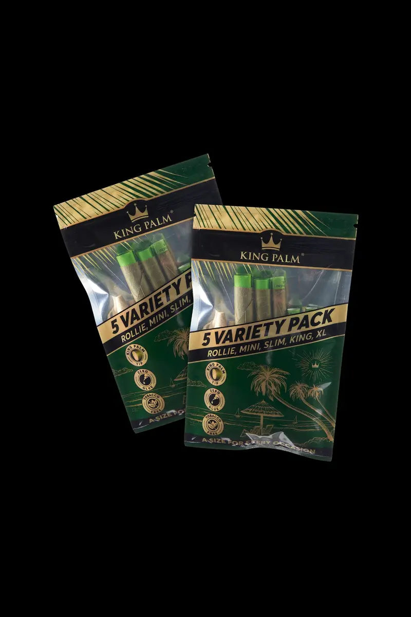 King Palm Variety Size Natural Palm Leaf Tubes (10 Total) 1