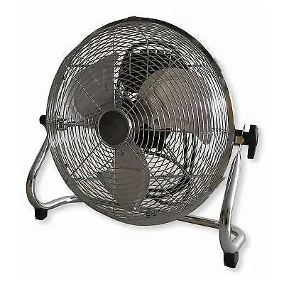 Kingavon 12-Inch Heavy-Duty Floor Fan – Metal Blade Pedestal Fan 1