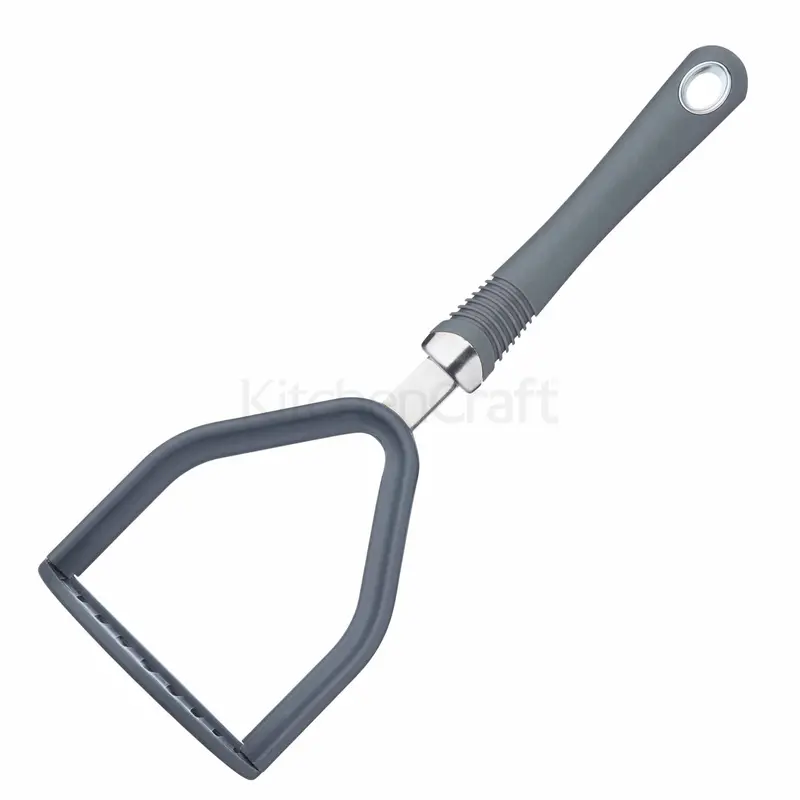 Kitchencraft Professional Nylon Potato Masher – Soft-Grip Handle & Gentle Crushing Action 1