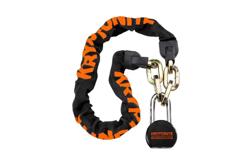 Kryptonite Messenger Heavy-Duty Chain Lock With Molly Anchor 1