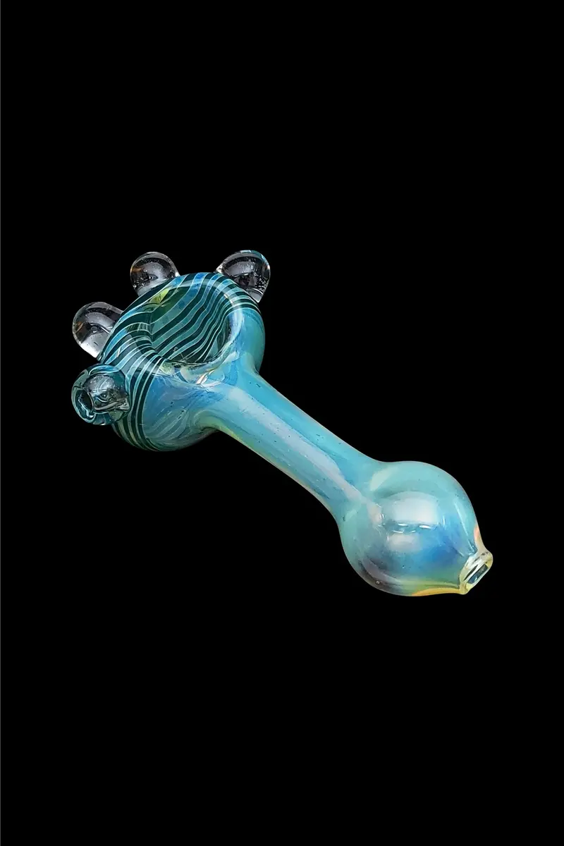 La Pipes Spiral Marble Spoon Pipe – Artisan Glass Design 4