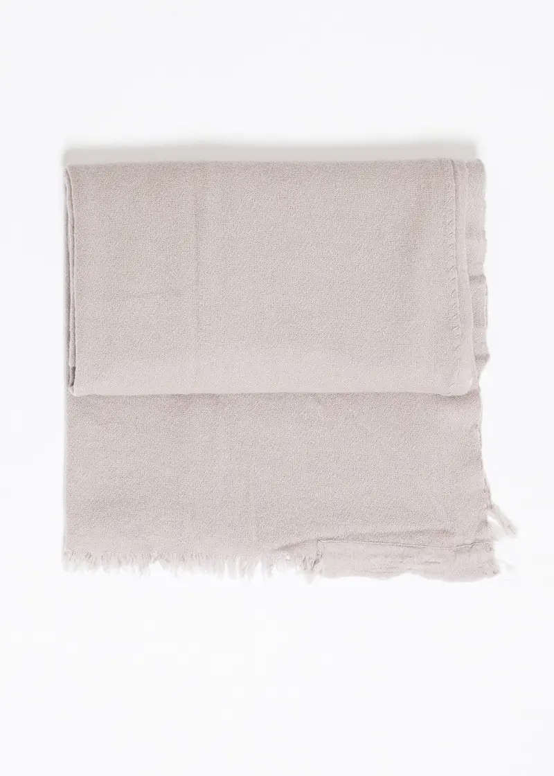 Latte-Tone Woven Scarf 1
