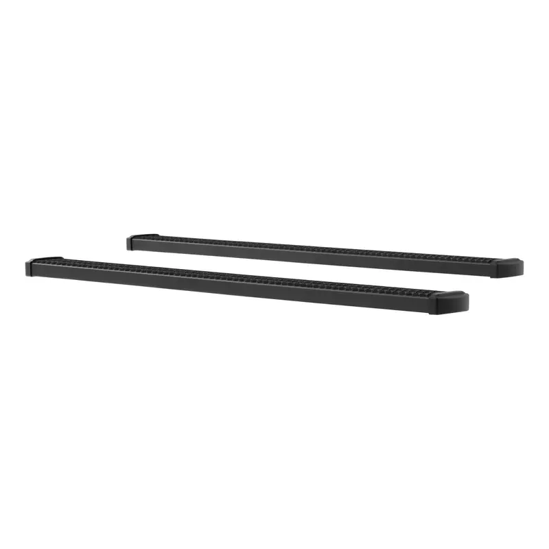 Luverne Grip Step Running Boards – 7 X 78 Inches, Black Aluminum For Select Silverado & Sierra Models 1