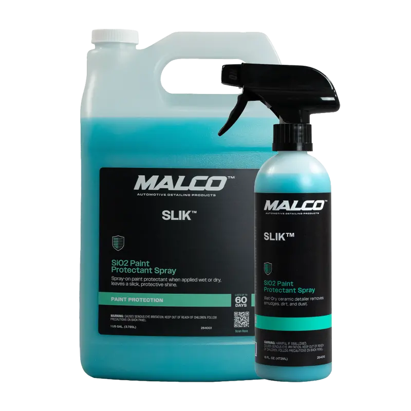 Malco Slik Sio2 Paint Protectant Spray – Silica-Based Quick Sealant 1