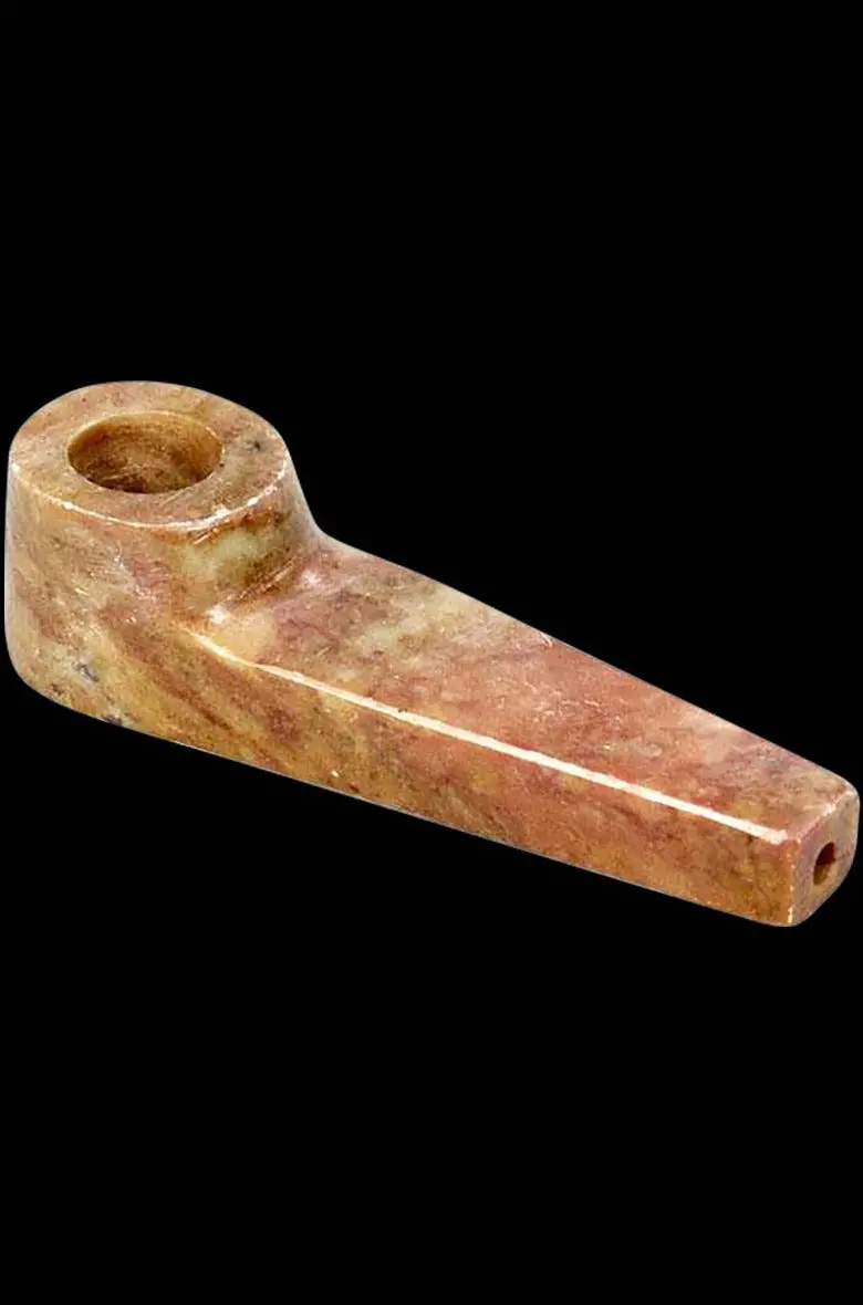 Marbled Natural Stone Smoking Pipe 1