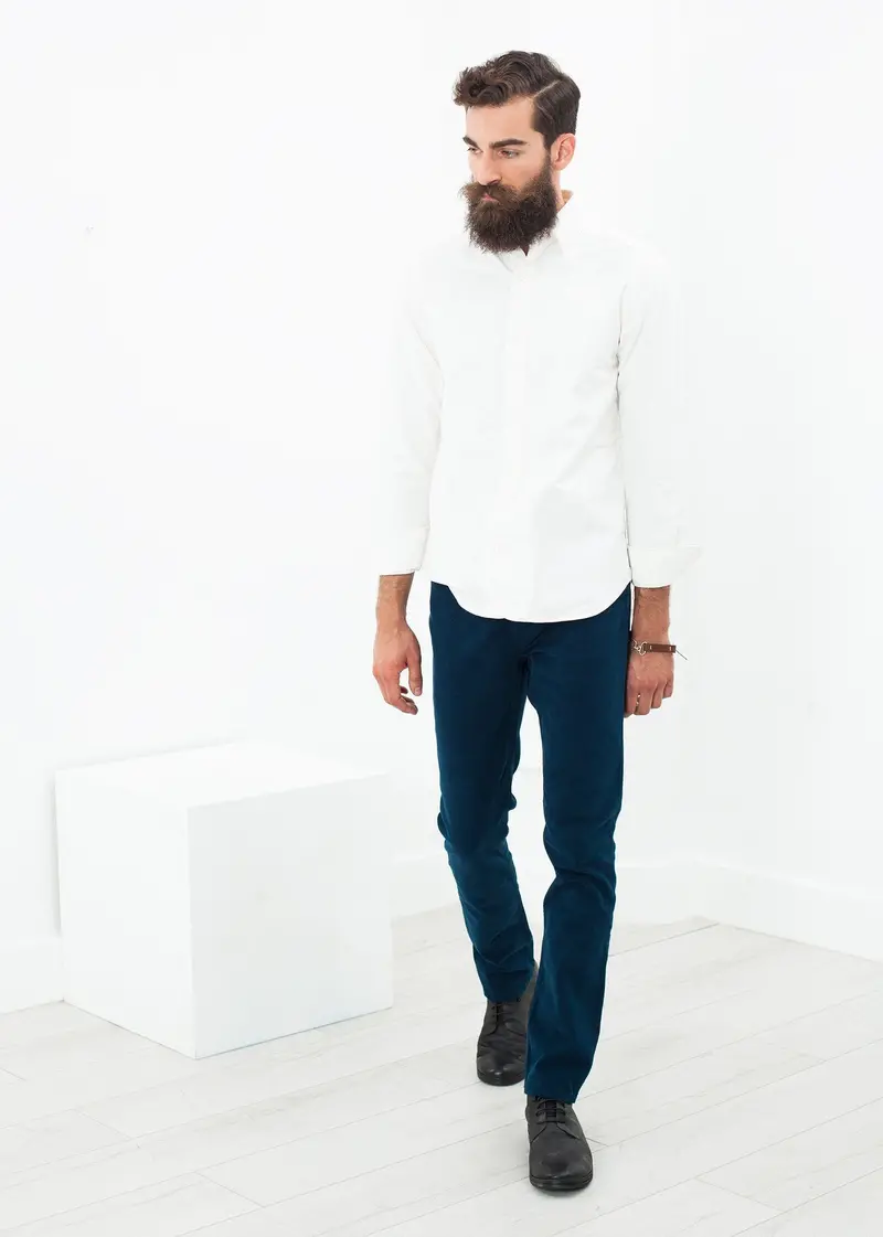 Mariner Blue Alex Twill Chino Pants 1