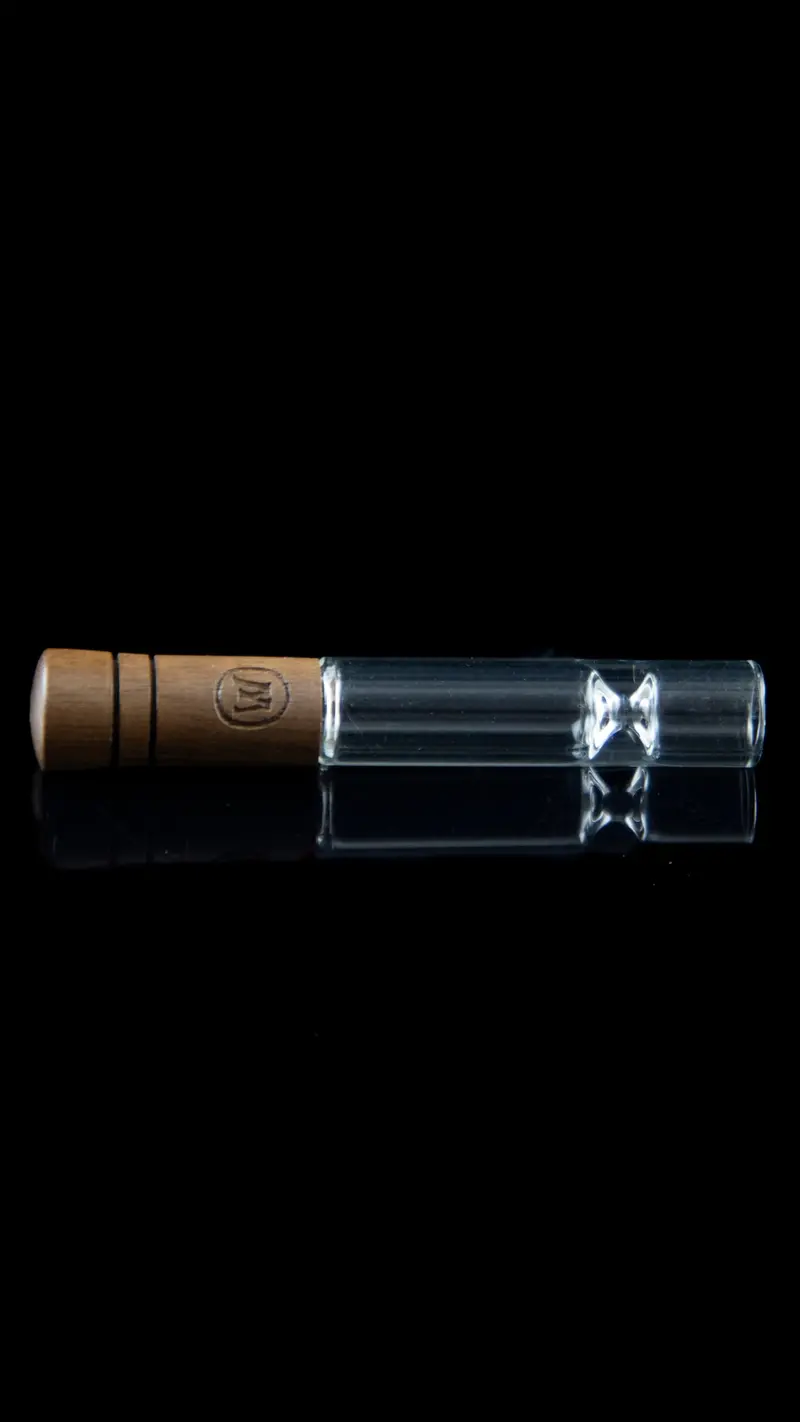 Marley Natural Black Walnut Taster Pipe – Compact Wood Pipe For On-The-Go Use 1