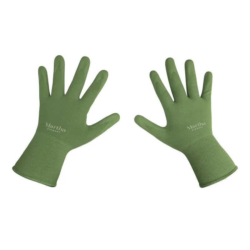 Martha Stewart Mts-Glvnp1-L All-Purpose Nitrile-Coated Non-Slip Gloves – Large 1