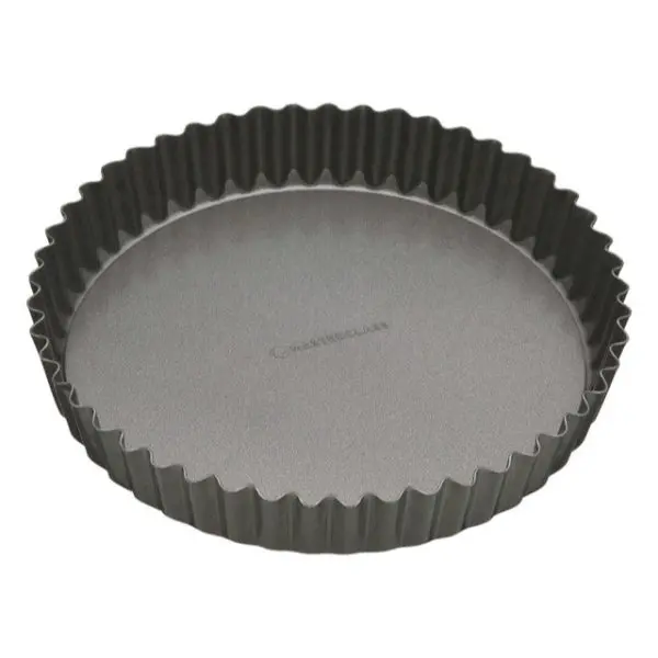 Masterclass 30 Cm Fluted Quiche Tin – Non-Stick Loose-Bottom Flan Pan 1