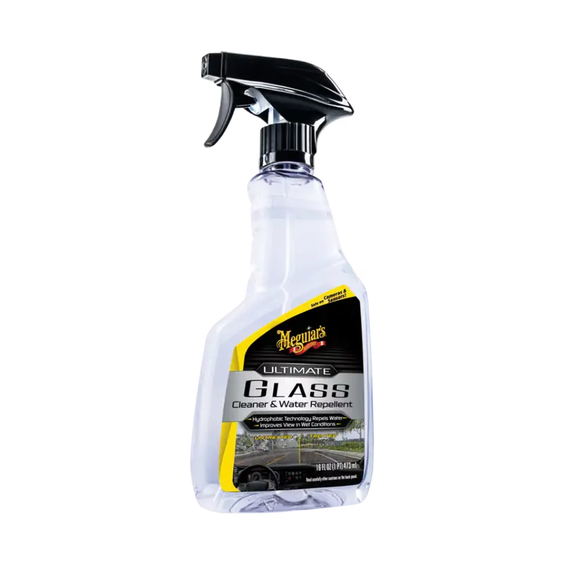Meguiar'S Ultimate Glass Cleaner & Water Repellent – Streak-Free Clarity (473Ml) 1