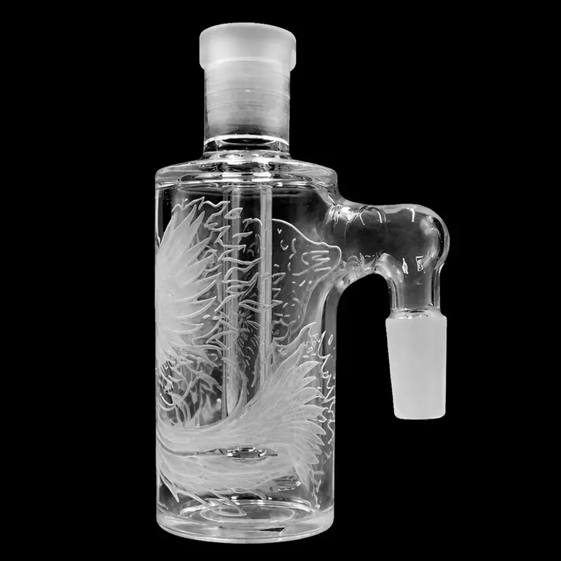 Milkyway Phoenix Sandblasted Showerhead Wet Ash Catcher 1