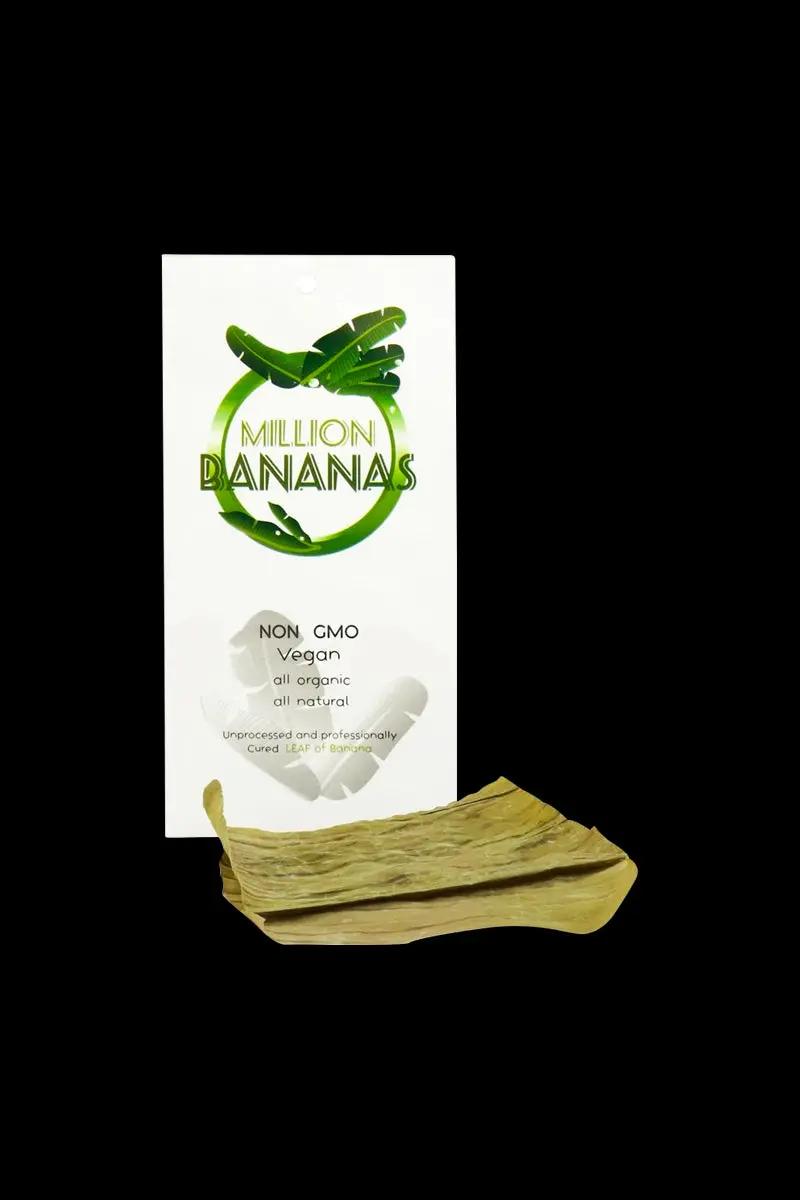 Million Bananas Premium Cured Rolling Leaf Pouch 1