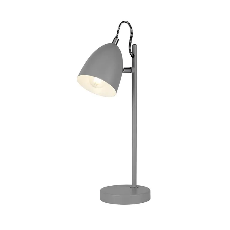 Modern Grey Task Lamp With Adjustable Arm 1