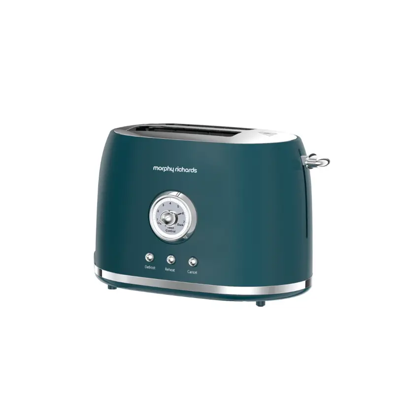Morphy Richards Colour Boutique 2-Slice Toaster – Teal Green Finish 1