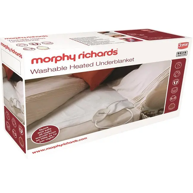 Morphy Richards Single-Size Electric Heated Underblanket 1