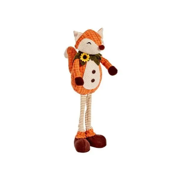 Mr. Fox Plush Autumn Decorative Figurine – Standing Design 1