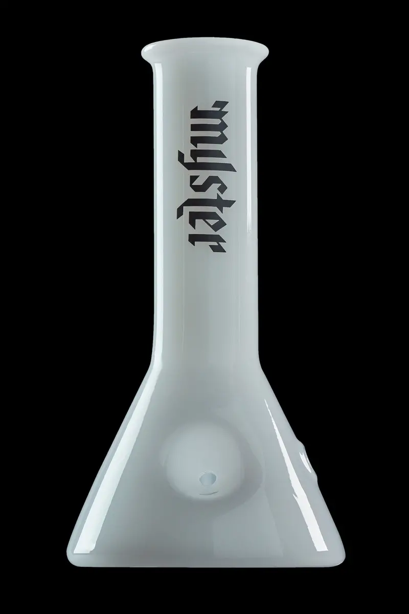 Myster Beaker Bowl Pipe – Compact Handcrafted Glass Pipe 1