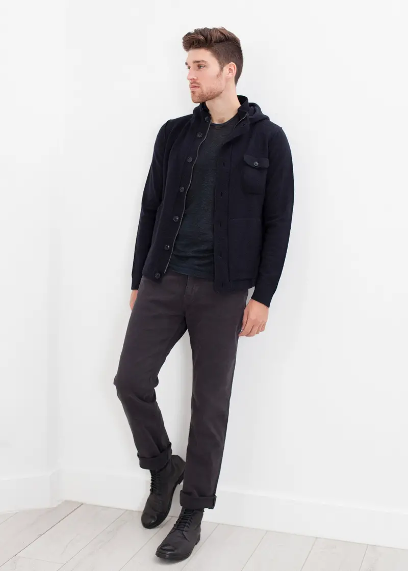 Navy Hubbard Field-Style Jacket 1