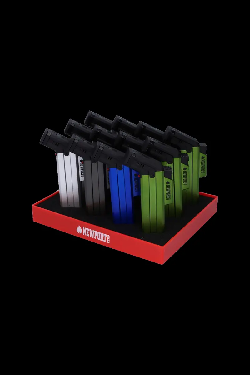Newport Zero-Side Torch Lighter Assortment (12-Pack) 1