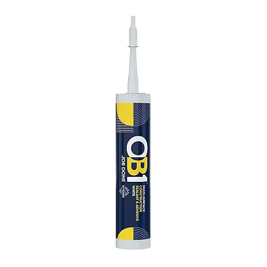 Ob1 Multi-Surface Sealant & Adhesive In Pure White 1