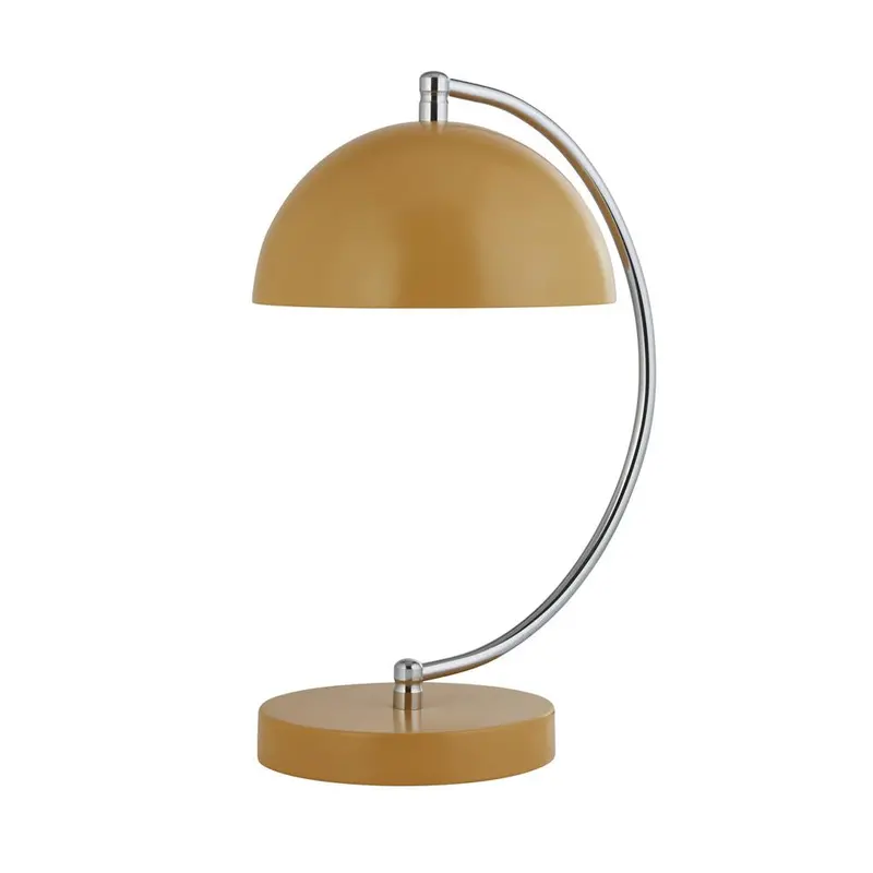 Ochre Arc-Style Adjustable Desk Lamp With Dimmable Led 1