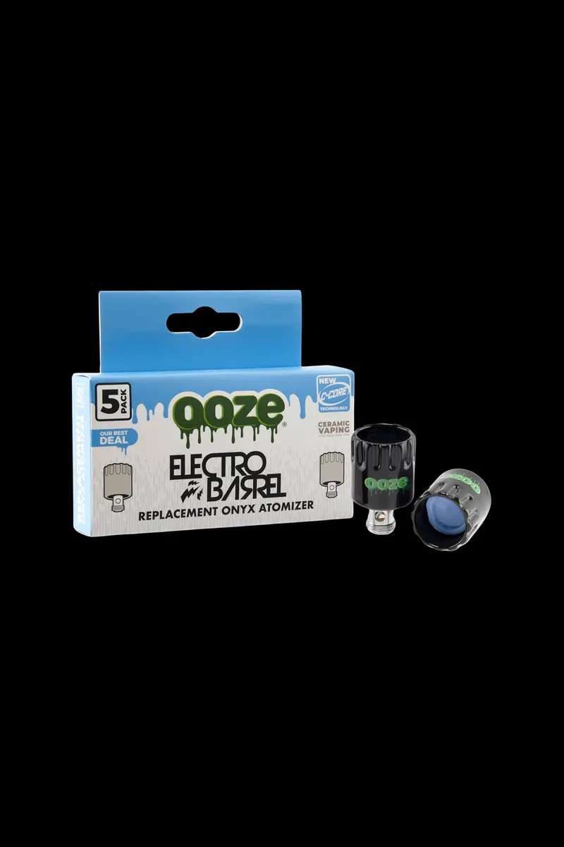 Ooze Electro Barrel Onyx Atomizer Heads – 5-Pack Replacement 1