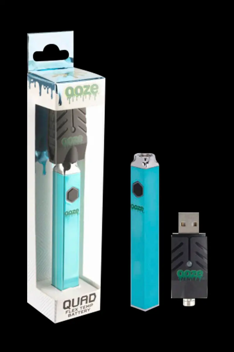 Ooze Quad Flex Temp 510 Thread Vape Battery With Four Heat Levels 5