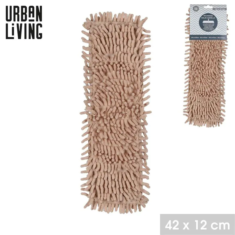 Palio Taupe Microfibre Chenille Telescopic Broom Refill 1