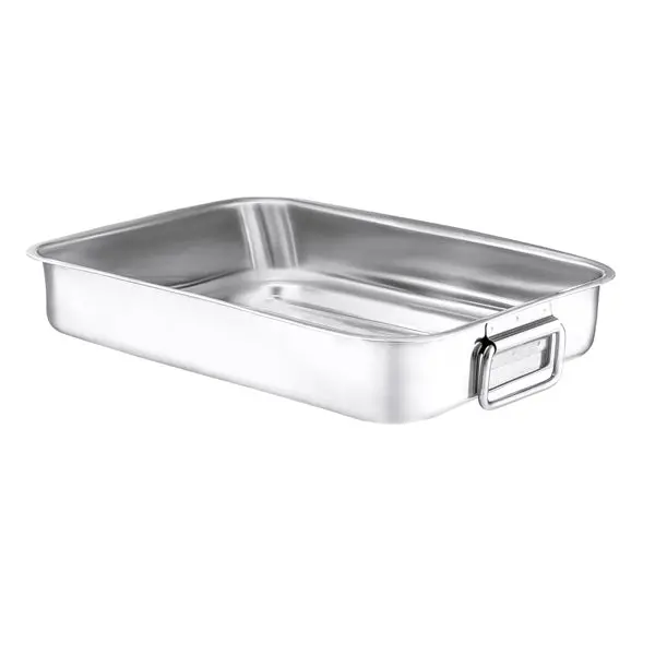 Pendeford 40Cm Stainless Steel Roasting Tray – Oven-Safe 1