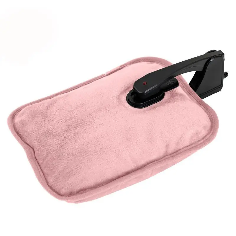 Pink Rechargeable Electric Hot Water Bottle – Safe, Leak-Proof Design 1