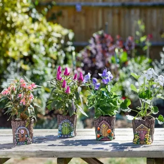 Pixie Pots 10Cm Terracotta-Style Garden Planter 1