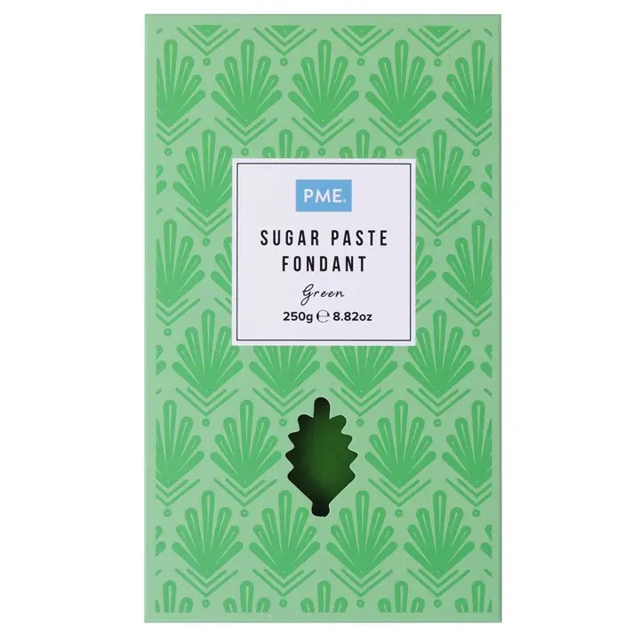 Pme Green Sugar Paste Fondant – 250G Food-Grade Modelling Paste 1