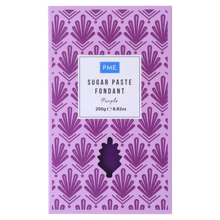 Pme Purple Sugar Paste Fondant – 250G Edible Decorating Clay 1