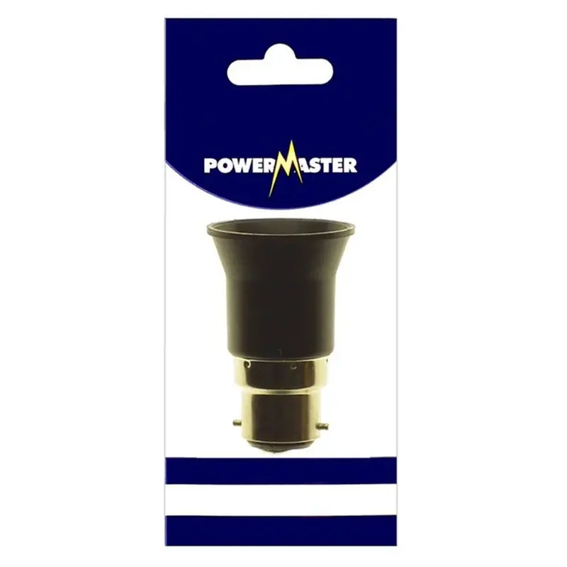 Powermaster Bc To Es Light Bulb Socket Adapter 1