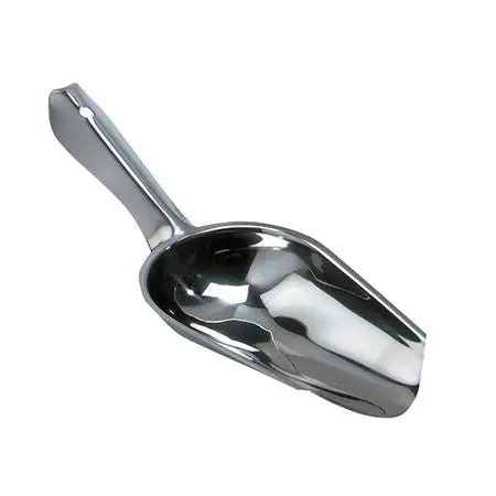 Premium Stainless Steel Ice Scoop With Ergonomic Handle 1