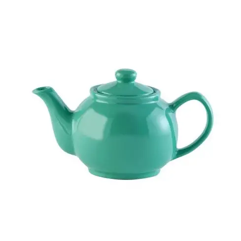 Price & Kensington 2-Cup Ceramic Teapot – Jade Green Glazed Finish 1