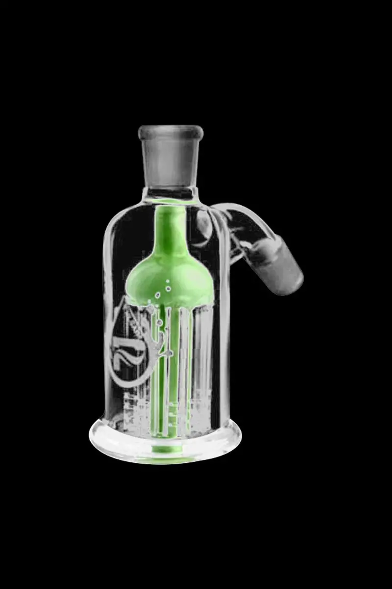 Pulsar 8-Arm 45° Ash Catcher – Dual-Chamber Diffused Downstem Adapter 1