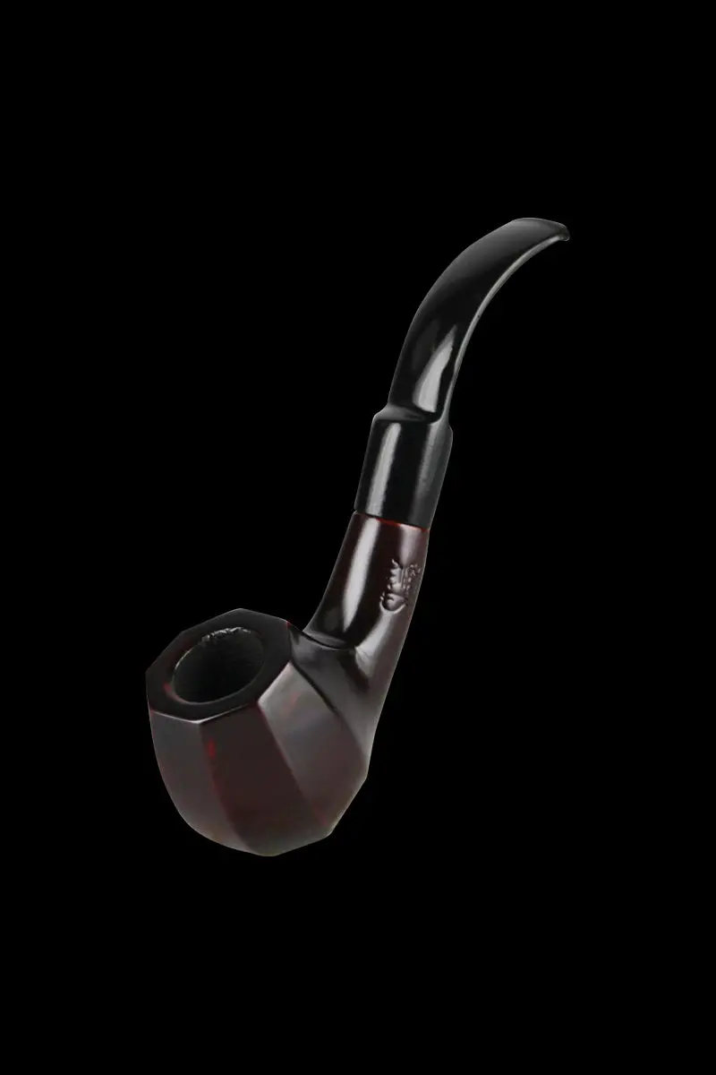 Pulsar Bent Octagon Brandy Wood Pipe 1