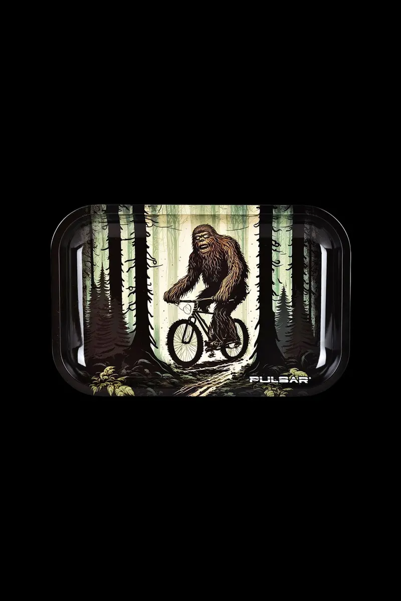 Pulsar Bigfoot Rides Again Metal Rolling Tray 1