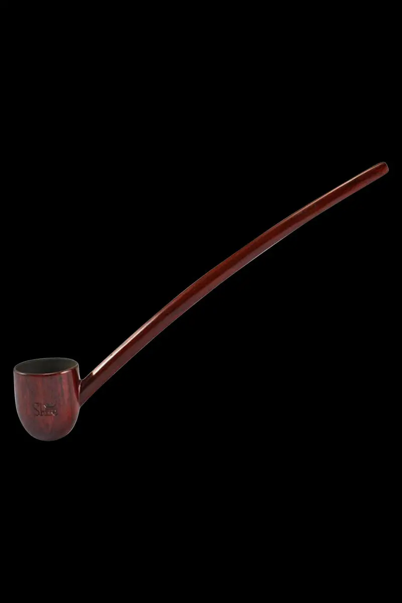 Pulsar Deep-Bowl Churchwarden Pipe In Rosewood 1