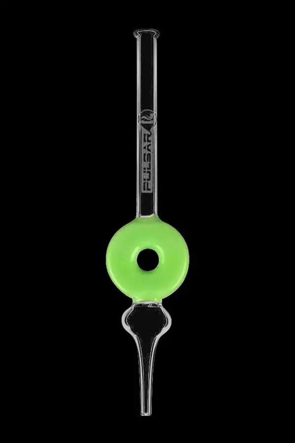 Pulsar Frosted Donut-Shaped Dab Straw With Ergonomic Design 1
