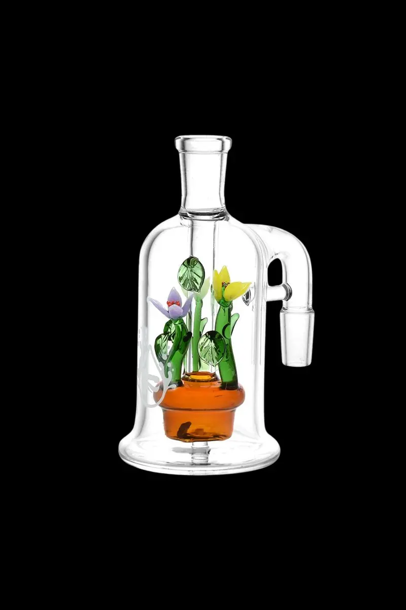 Pulsar Wildflower-Inspired Glass Ashcatcher For Smooth Hits 1
