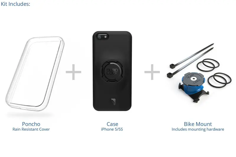 Quad Lock Iphone Bike Mount – Secure Twist-Lock System 1
