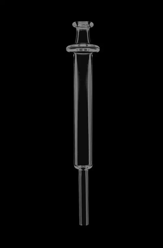 Quartz Syringe-Style Dab Straw – Minimalist Design 1