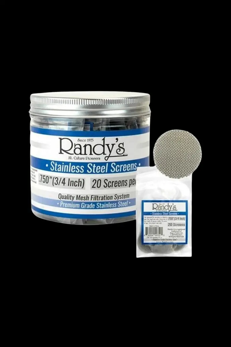 Randy'S Screen Storage Jars – Set Of 3 1